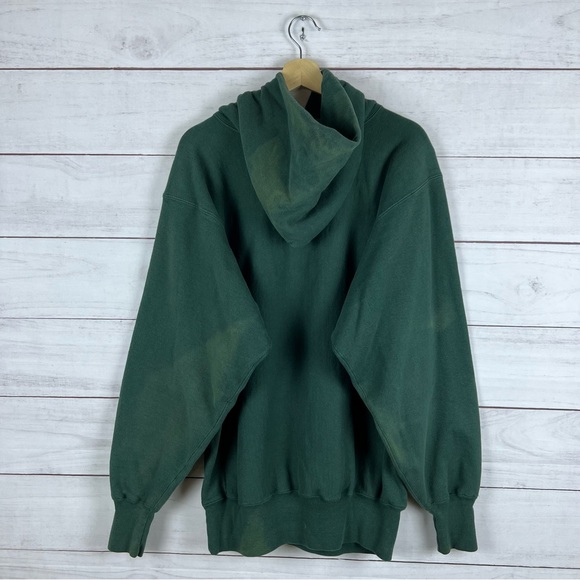 Vintage 1990s Dartmouth Champion Reverse Weave Sun Faded Hoodie XXL - Picture 2 of 10